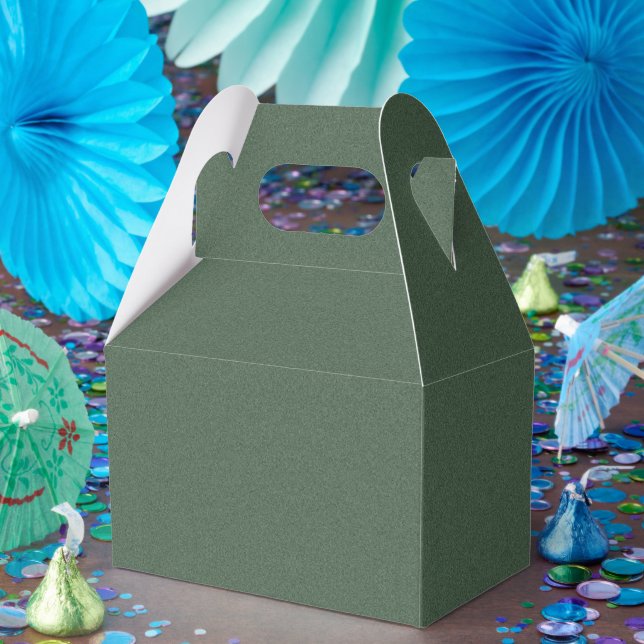 Ballotins Soirée de luxe élégante Motif verte Gable (Fête)