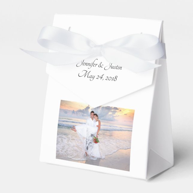 Ballotins Soirée de mariage / boîte cadeau (Verso)