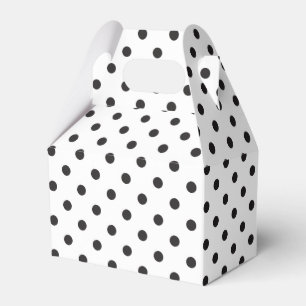 Ballotins Soirée Noire Et Blanc Polka Dot