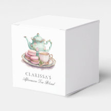 Soirée Tea Party à l'aquarelle élégante