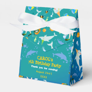 Ballotins Sous la mer dauphins et fête d'anniversaire fille