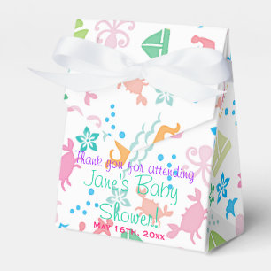 Ballotins Sous le baby shower de mer