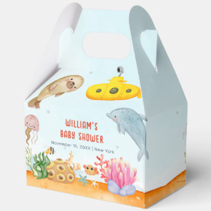 Ballotins Sous le Baby shower marin nautique