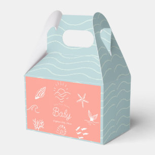 Ballotins Sous l'océan Vous Bientôt Fille Rose Baby Shower