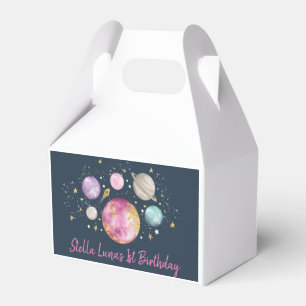Ballotins Space Galaxy Planètes Lune Stars Marine Rose Gold