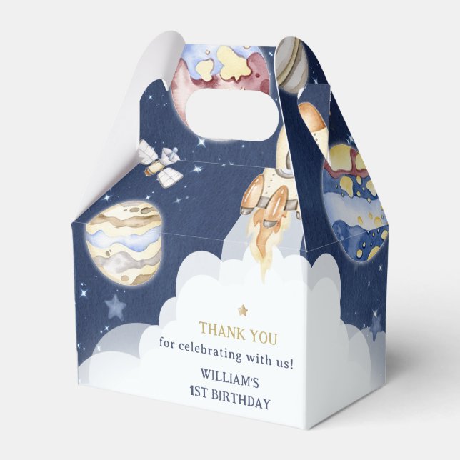 Ballotins Space Planètes Boy Galaxy Premier Voyage Anniversa (Verso)
