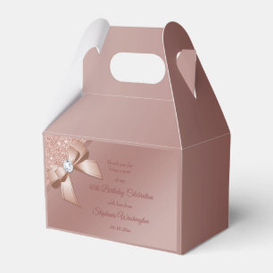 Ballotins Sparkings & Rose Gold Glamoour Birthday Party