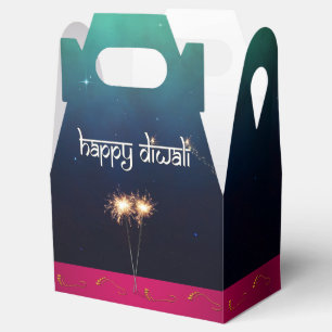 Ballotins Sparkling Happy Diwali - Ballotin Gable