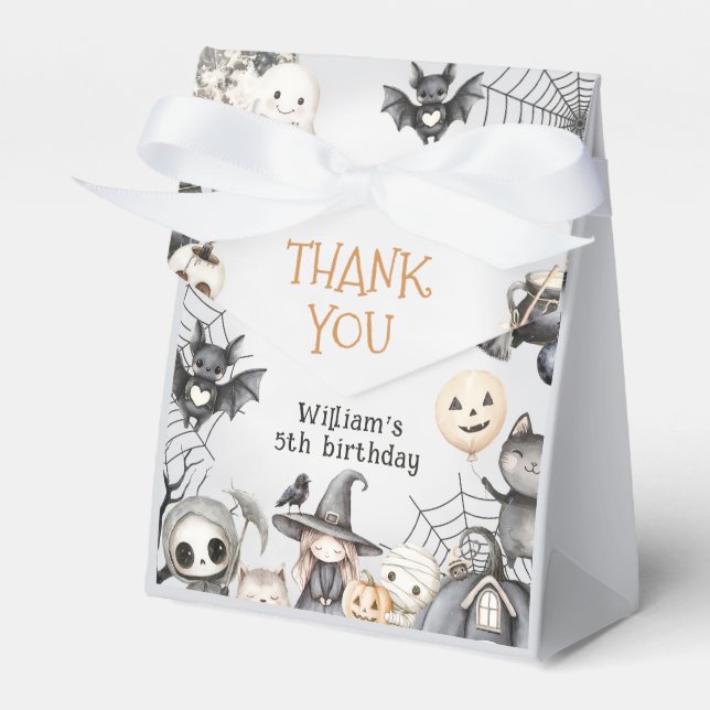 Ballotins Spooktacular Halloween mignon Fantôme fête d'anniv (Verso)
