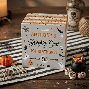 Ballotins Spooky One ! Fête d'anniversaire d'Halloween 1 an