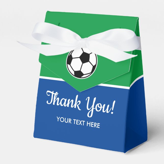 Ballotins Sport de football pour enfants coutume Anniversair (Verso)
