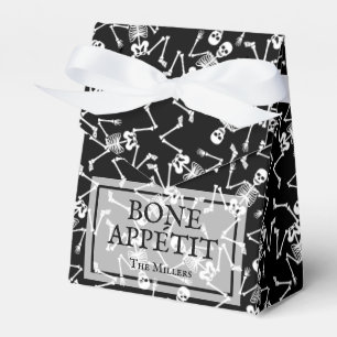 Ballotins Squelettes sur Halloween noir