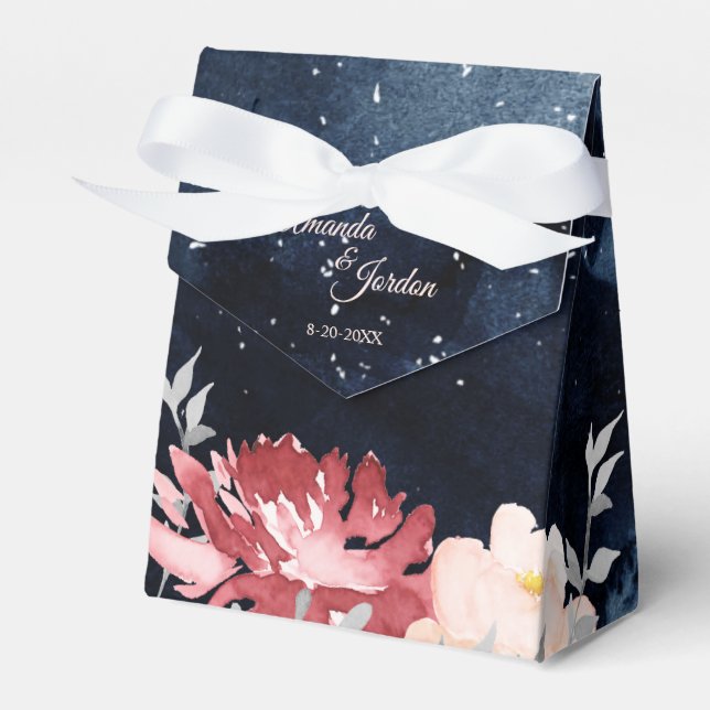 Ballotins Starry Night Floral Mariage Tente Ballotin (Verso)
