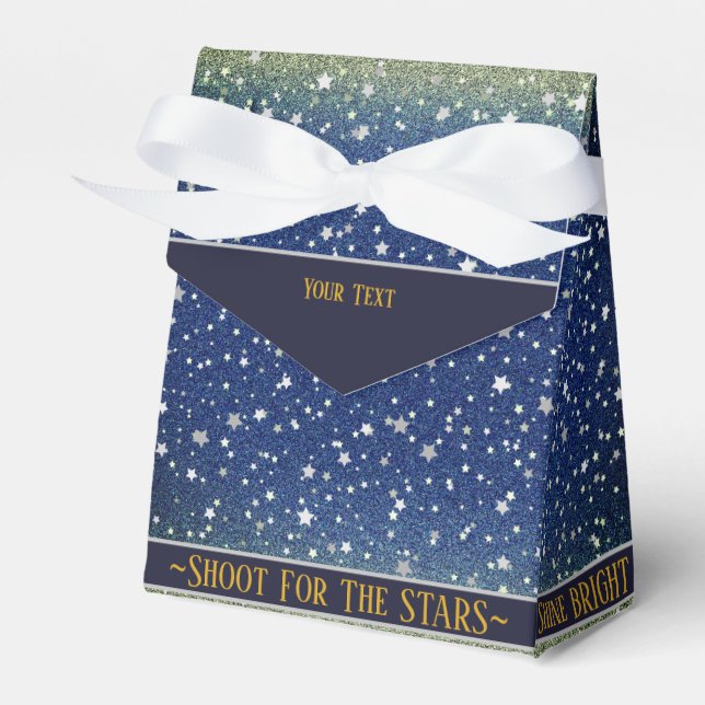 Ballotins Stars Sky Blue Galaxy Magic Party (Verso)
