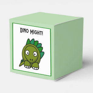 Ballotins Stégosaure de dessin animé vert mignon avec un jeu