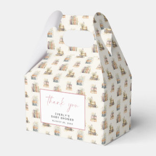 Ballotins Storybook Baby shower Ballotin Fleur sauvage fille