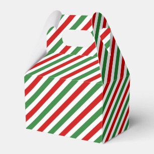 Ballotins Sucre de canne Noël rayures Rouge Vert