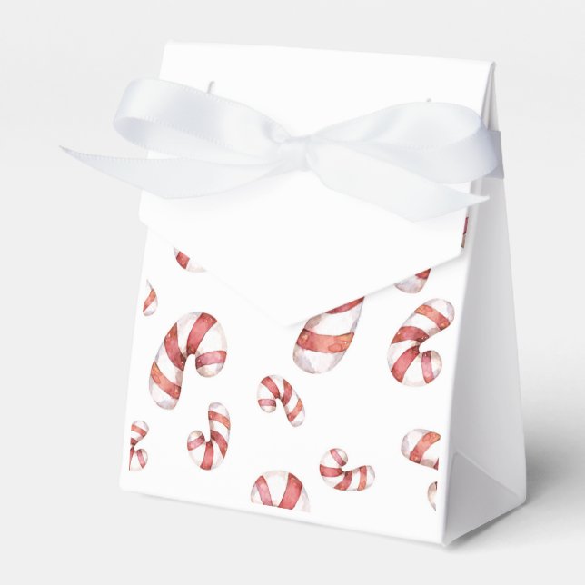 Ballotins Sucres de canne d'aquarelle Noël (Verso)