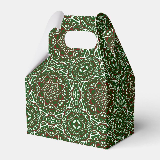 Ballotins Super Eclectique Orné Noël Mandala Motif (Arrière)