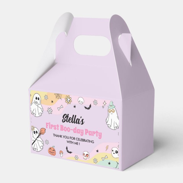 Ballotins Super Éffrayant un fantôme Ballotin d'anniversaire (Verso)