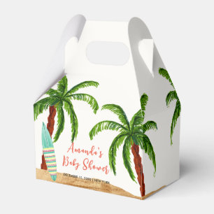 Ballotins Surf tropical bébé à bord Baby shower