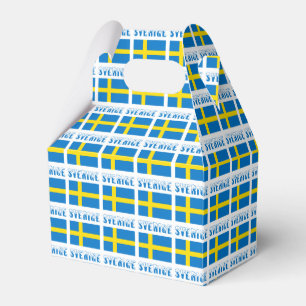 Ballotins Sverige och Svenska Flagga i forme av Tegelstenar