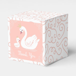 Ballotins Swans Baby shower Oiseau avec héritier