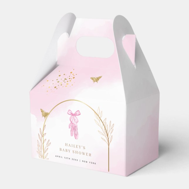 Ballotins Sweet Elegant Boho Arch Ballerina Baby shower fill (Verso)
