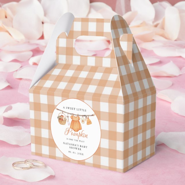 Ballotins Sweet Little Citrouille baby shower d'automne (Mariage)