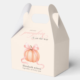 Ballotins Sweet Little citrouille rose arc est en chemin