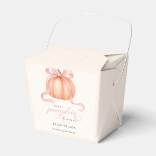 Ballotins Sweet Little citrouille rose arc est en chemin
