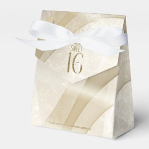 Ballotins Sweet sixteen d'éclaboussures Gold ID652