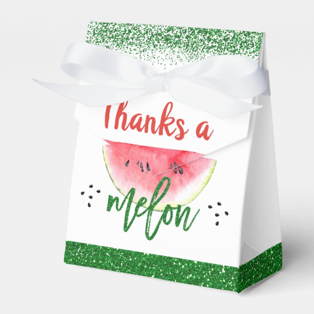 Ballotins Sweet Watermelon Merci un Melon Merci d'anniversai (Verso)