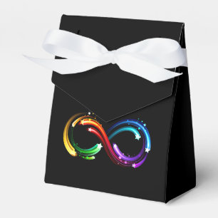 Ballotins Symbole de l'infini des comètes arc-en-ciel