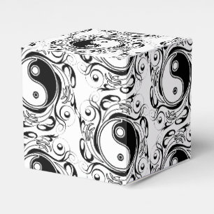 Ballotins Symbole Yin & Yang Tatouage Noir et Blanc