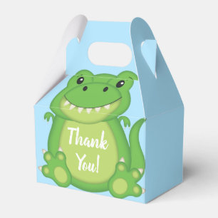 Ballotins T-Rex Dinosaur Baby shower Bleu