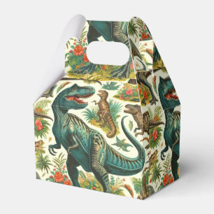 Ballotins Tableau Dinosaure vintage