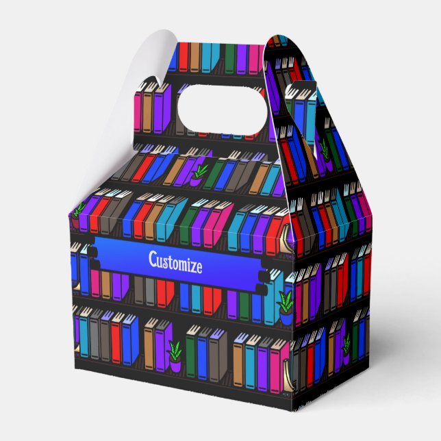 Ballotins Tablettes de livres de petite bibliothèque Black G (Verso)
