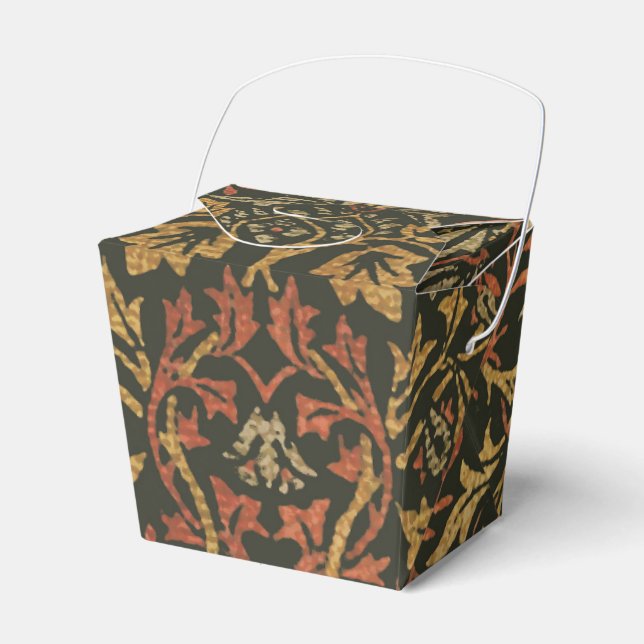 Ballotins Tapisserie du jardin de fleurs William Morris (Verso)