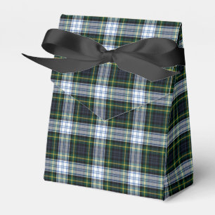 Ballotins Tartan Clan Gordon White Green Plaid