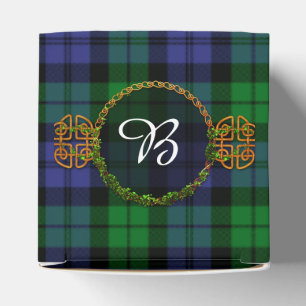 Ballotins Tartan de militaires de montre de noir de