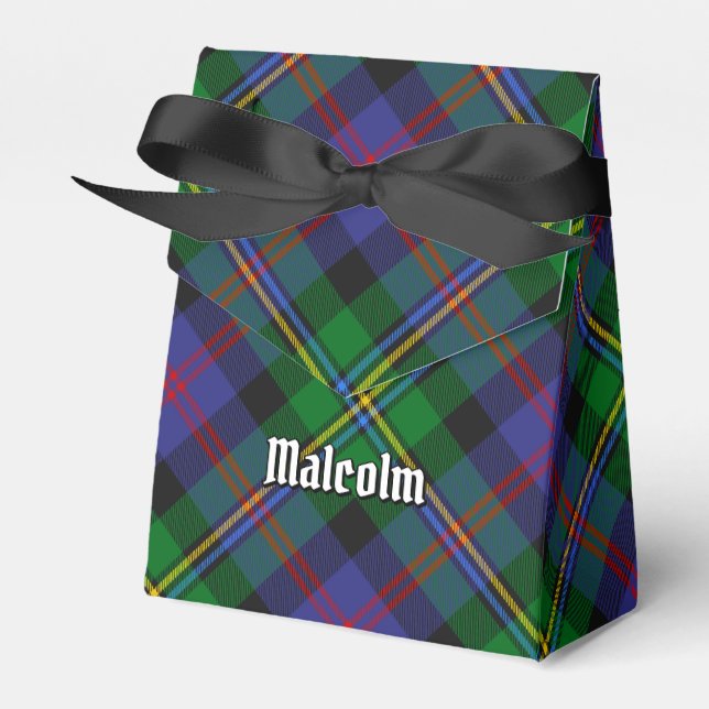 Ballotins Tartan du clan Malcolm (Verso)