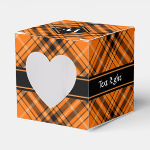 Ballotins Tartan orange d'Halloween