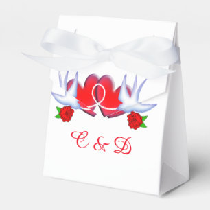 Ballotins Tatouage Hirondelle Coeurs Et Design Rose