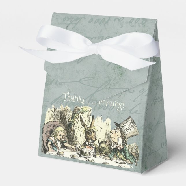 Ballotins Tea Party de vintage Wonderland (Verso)