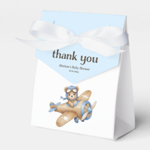 Ballotins Teddy Bear Pilote Baby Boy Ballotin douche