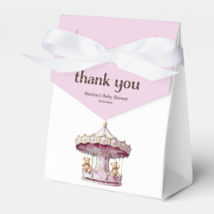 Ballotins Teddy Bear Twin Girls Baby shower Ballotin