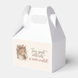 Ballotins Temps passé avec chats mignon Chat Aquarelle Desig