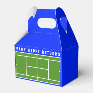 Ballotins Tennis Party Favoriser Box