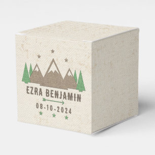 Ballotins Tente Canvas Camping Bar Mitzvah Personnalisé